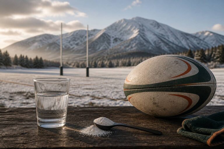 Créatine et rugby : dosage, effets et cadre antidopage